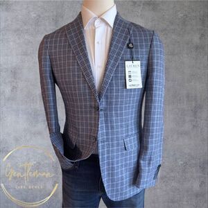Ralph Lauren Blue Plaid Blazer
